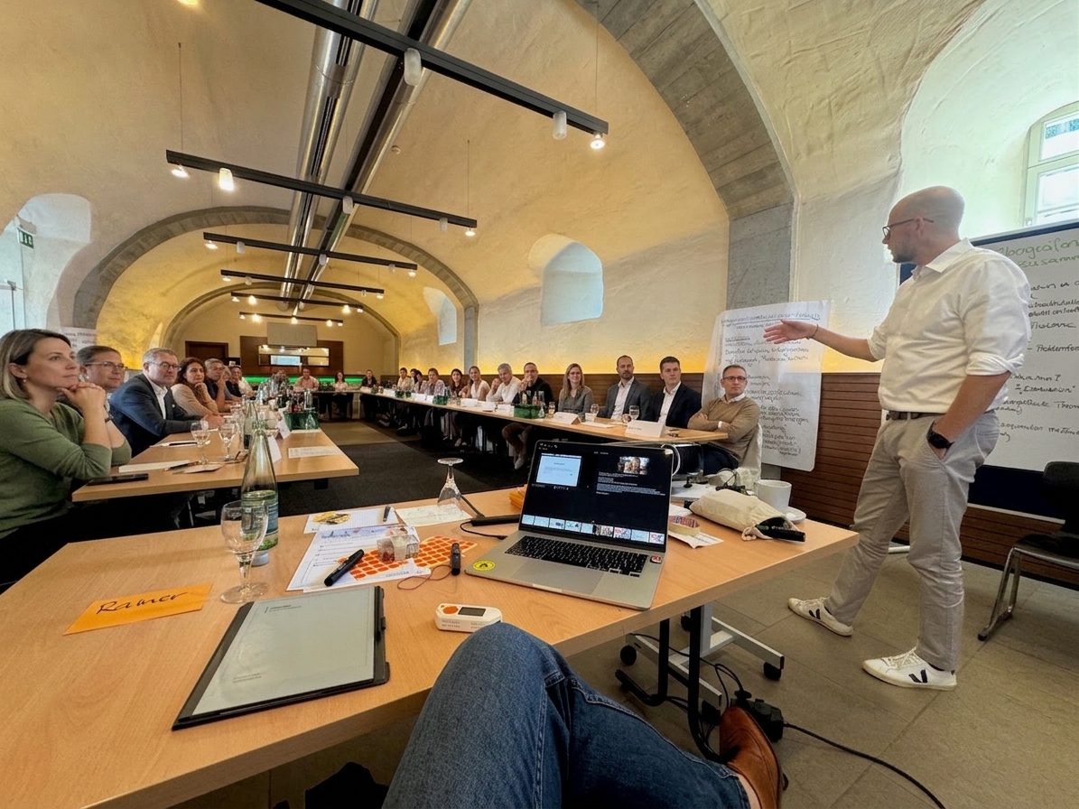 Strategie-Workshop im Gewölbe
